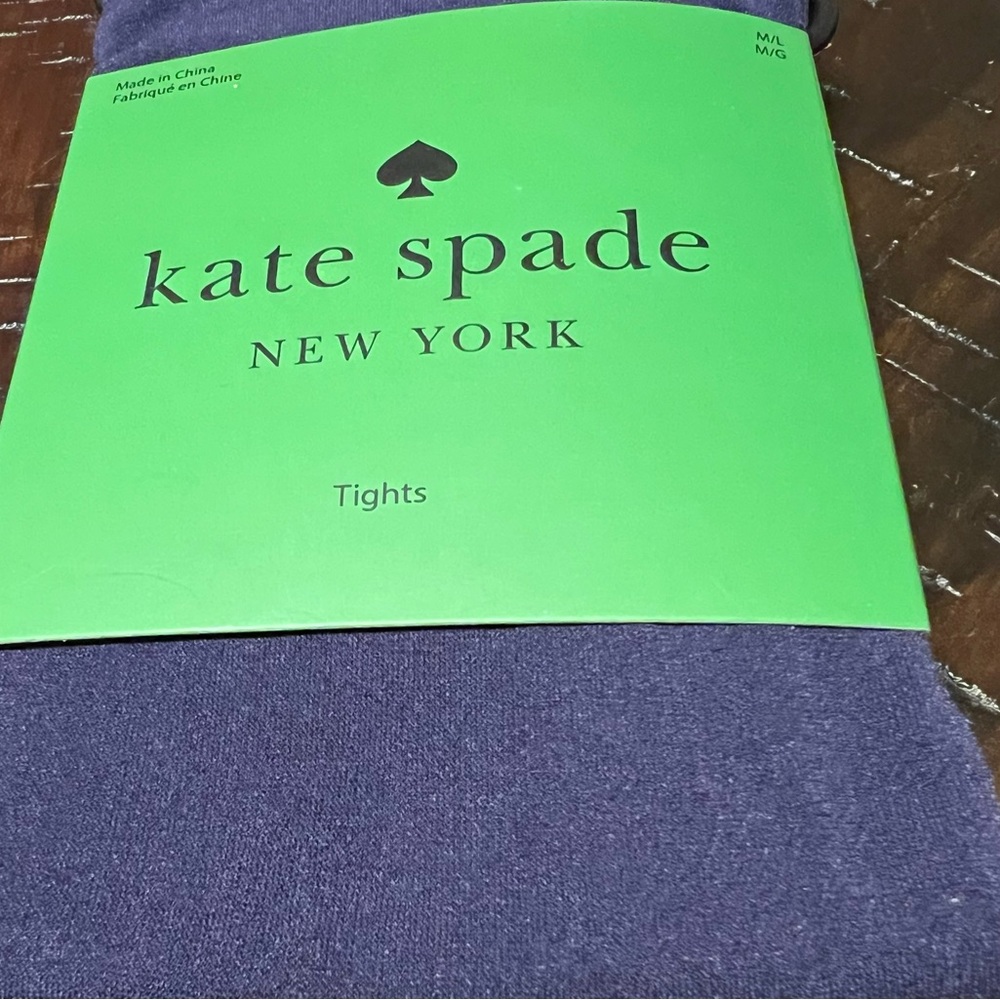 Kate Spade New York Women’s Office Business Casual Navy Blue Tights Size M/L